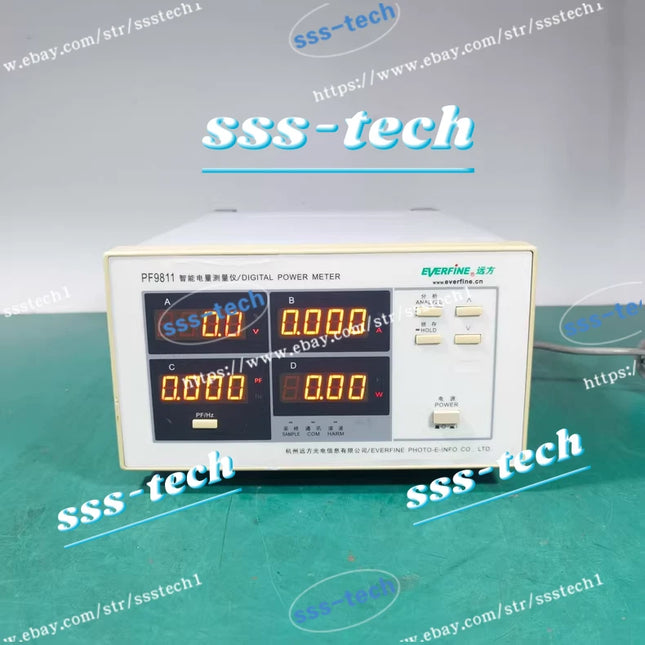 MODEL- DIGITAL POWER METER PF9811 EVERFINE PMPPL00337