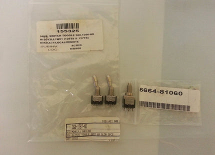 MODEL- PUSH BUTTON RESET SWITCH NKKMB-2011 NKK 6A125VAC