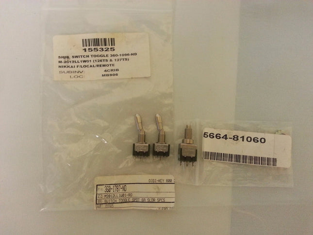 MODEL- PUSH BUTTON RESET SWITCH NKKMB-2011 NKK 6A125VAC