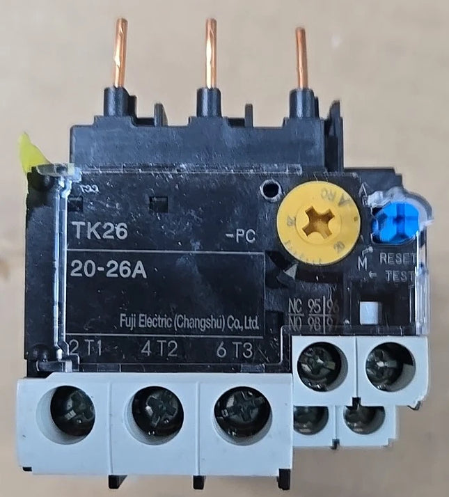 MODEL-OVER LOAD RELAY TK26 FUJI CONNECTOR