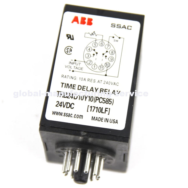 TIME DELAY RELAY TRB24D10Y10, 24 VDC RELAYTIME DELAY RELAY TRB24D10Y10, 24 VDC RELAYTIME DELAY RELAY TRB24D10Y10, 24 VDC RELAY