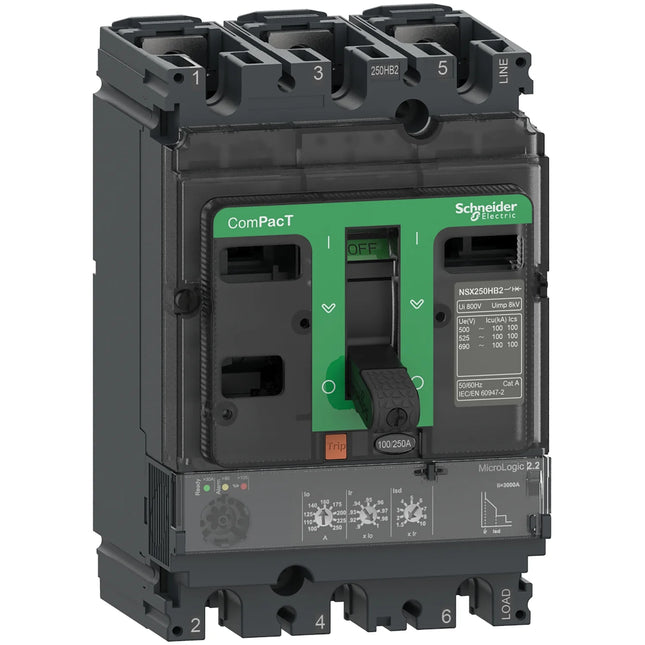 MODEL- MCCB 630 AMP 3POLE MAKE-SCHNEIDER ELECTRIC 440V 630 AMP 70KA MODEL-NSX630H