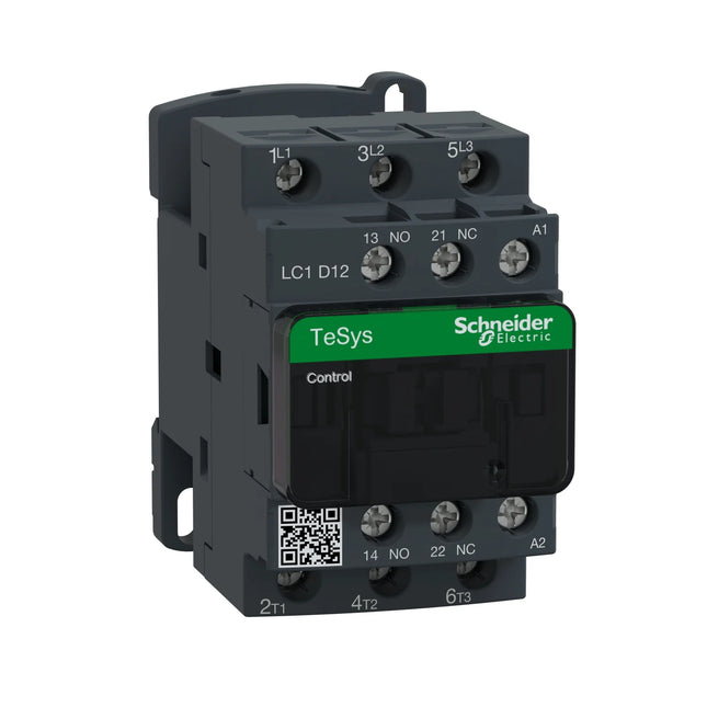 MODEL- CONTACTOR LC1D12, COIL 220VAC SCHNEIDER