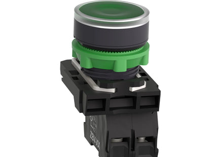 MODEL- PUSH BUTTON GREEN 230 VAC XB5AW33M1N SCHNEIDER