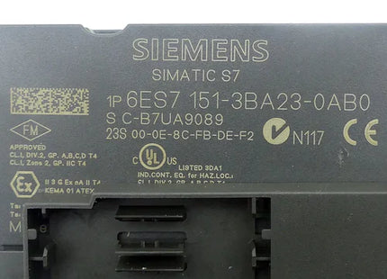 MODEL- PLC CPU 6ES7 151-3BA23-OABO PLC CPU 6ES7 151 -3BA23-OABO