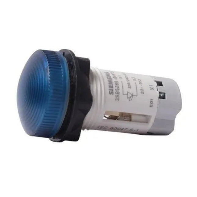 MODEL- LAMP INDICATION PN 3SB5235-6HF14.42-240 VAC 42-220 VDC LAMP TYPE INDICATION COLOR BLUE MAKE SIEMENS
