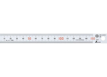 MODEL-SHINWA 150MM SCALE STAINLESS STEEL