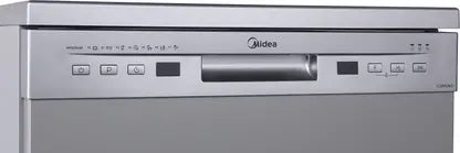 Midea TORRINO,WQP12-5201F Free Standing 13 Place Settings Intensive Kadhai Cleaning| No Pre-rinse Required Dishwasher