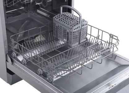Midea TORRINO,WQP12-5201F Free Standing 13 Place Settings Intensive Kadhai Cleaning| No Pre-rinse Required Dishwasher