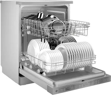 Midea TORRINO,WQP12-5201F Free Standing 13 Place Settings Intensive Kadhai Cleaning| No Pre-rinse Required Dishwasher