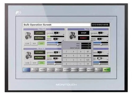 MODEL-FUJI MONITOUCH TS1070S HMI PANEL 24V DC TFT COLOUR DISPLAY