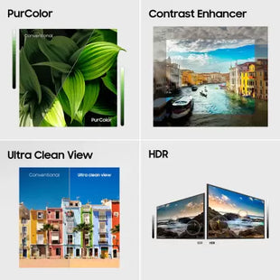 SAMSUNG 108 cm (43 inch) Full HD LED Smart Tizen TV with with HDR | PurColor | Dolby Digital Plus | Hyper Real Picture Engine | Triple Protection | SmartThings App Support