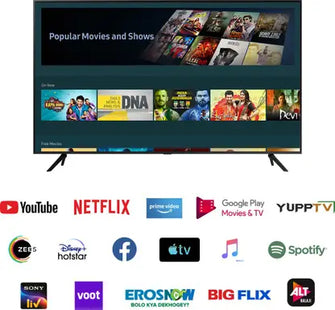 SAMSUNG AUE60 138 cm (55 inch) Ultra HD (4K) LED Smart Tizen TV  (UA55AUE60AKLXL)